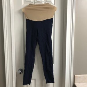 Motherhood maternity navy skinny pants